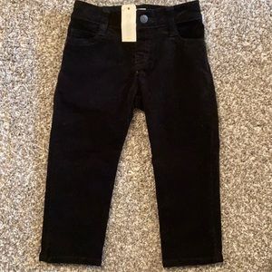 Boys black Corduroy pants